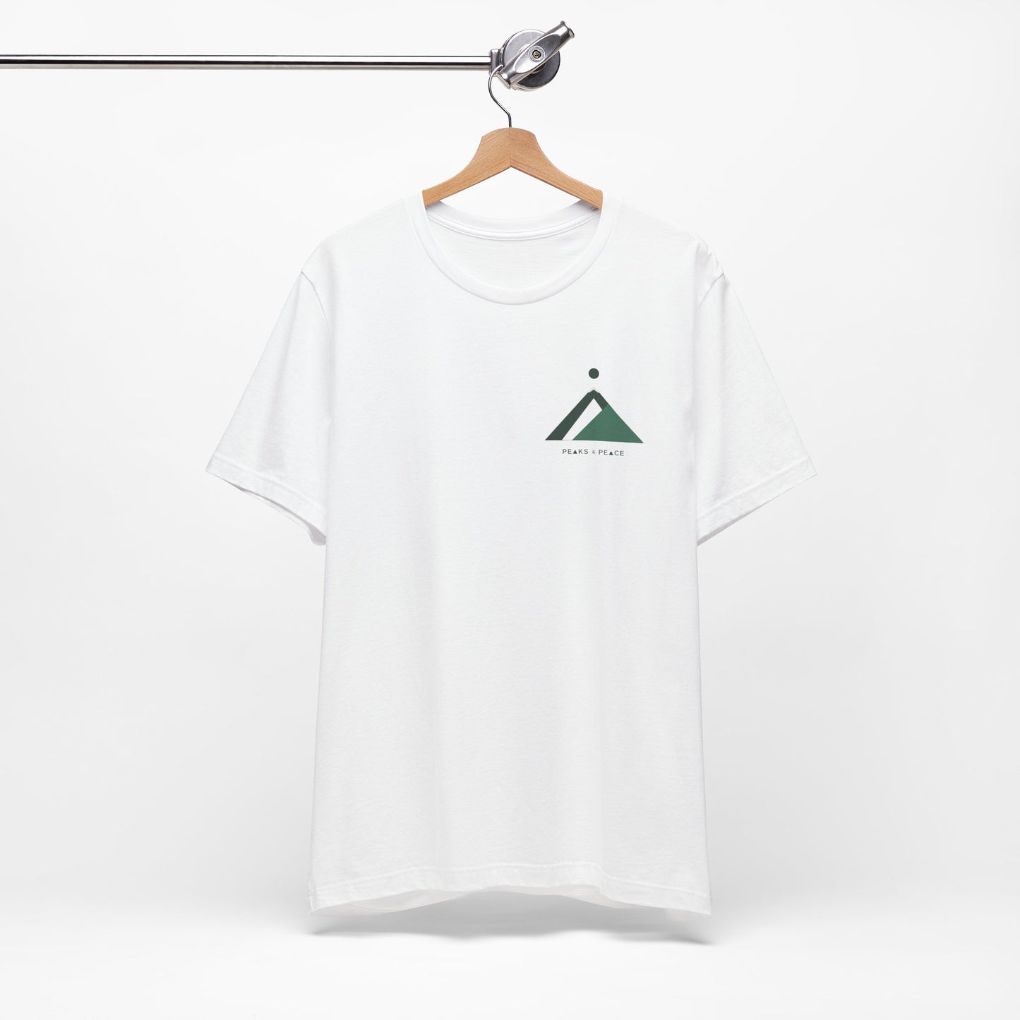 Minimalist Mountain T-Shirt - Peaks & Peace