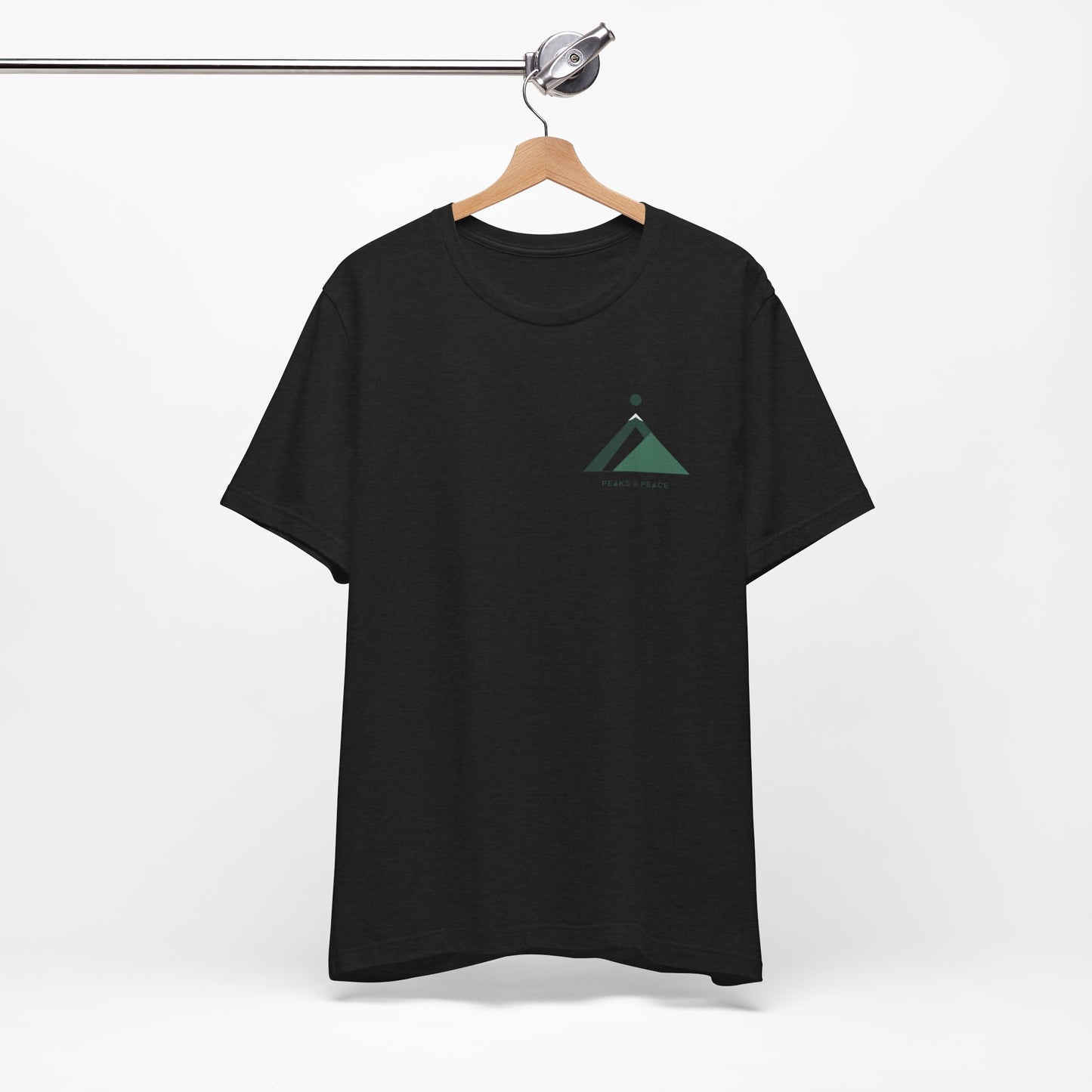 Minimalist Mountain T-Shirt - Peaks & Peace