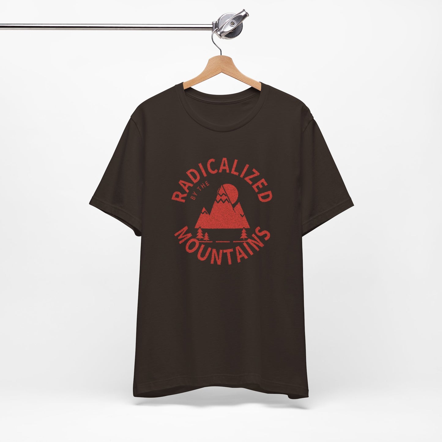 Mountains T-Shirt — Radicalized by the Mountains Graphic Tee