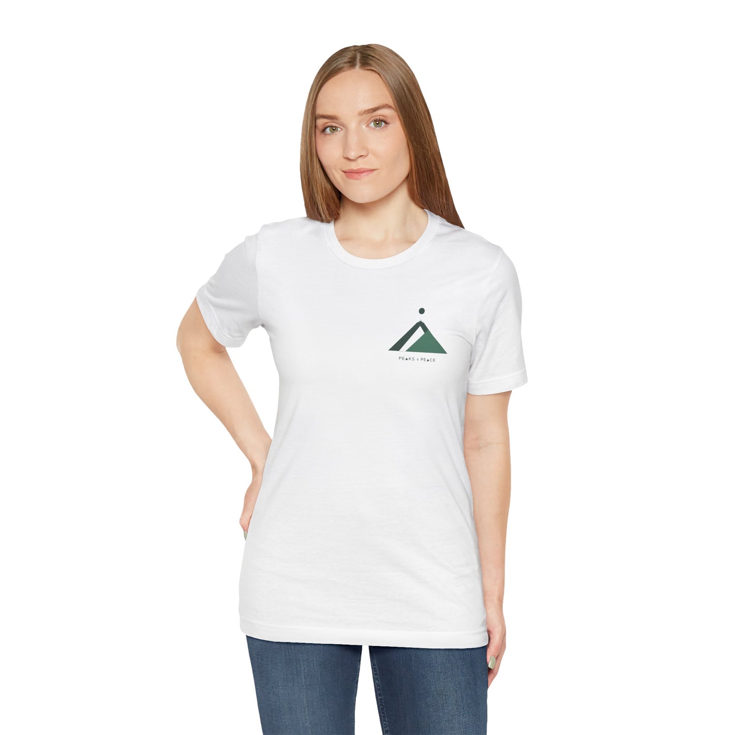 Minimalist Mountain T-Shirt - Peaks & Peace