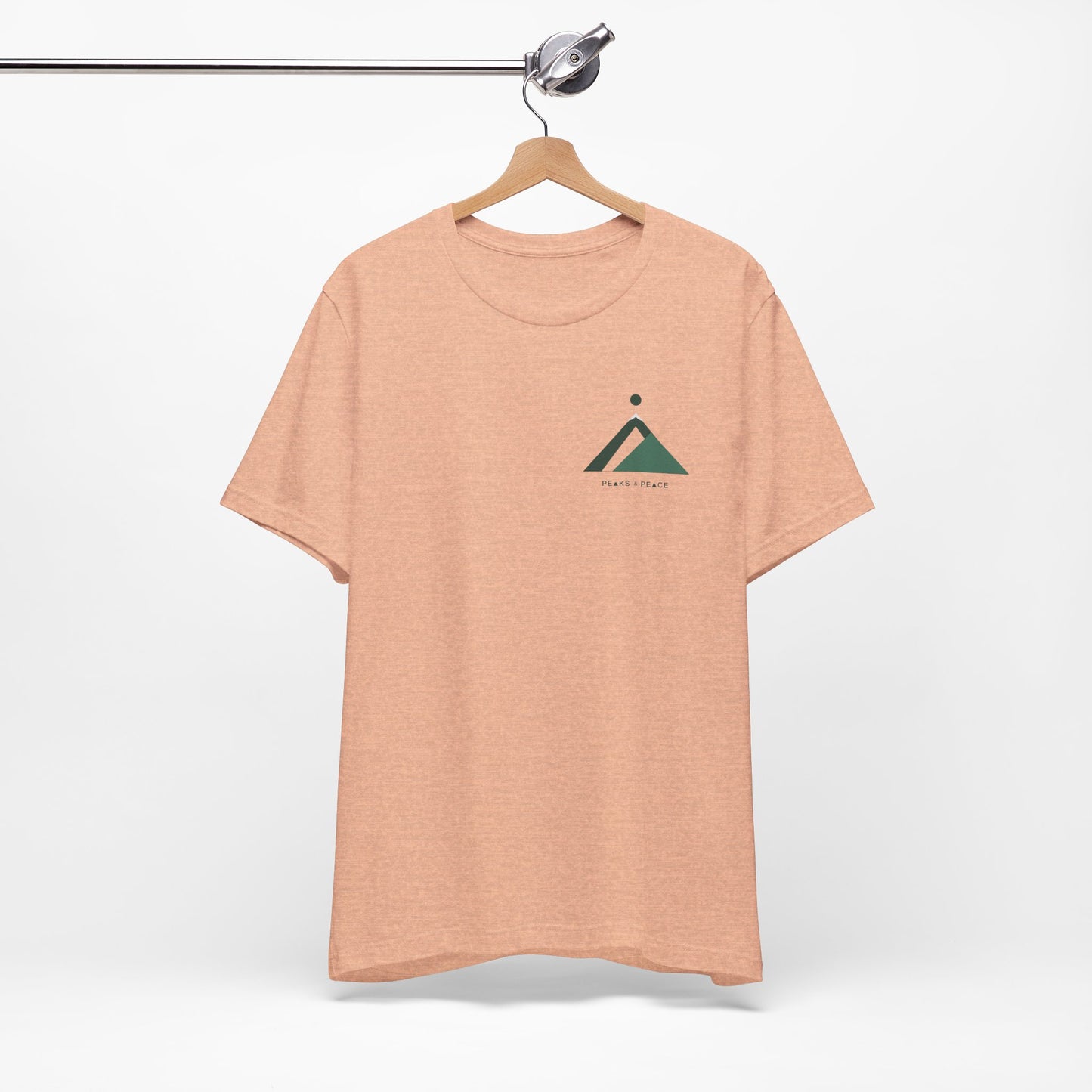 Minimalist Mountain T-Shirt - Peaks & Peace