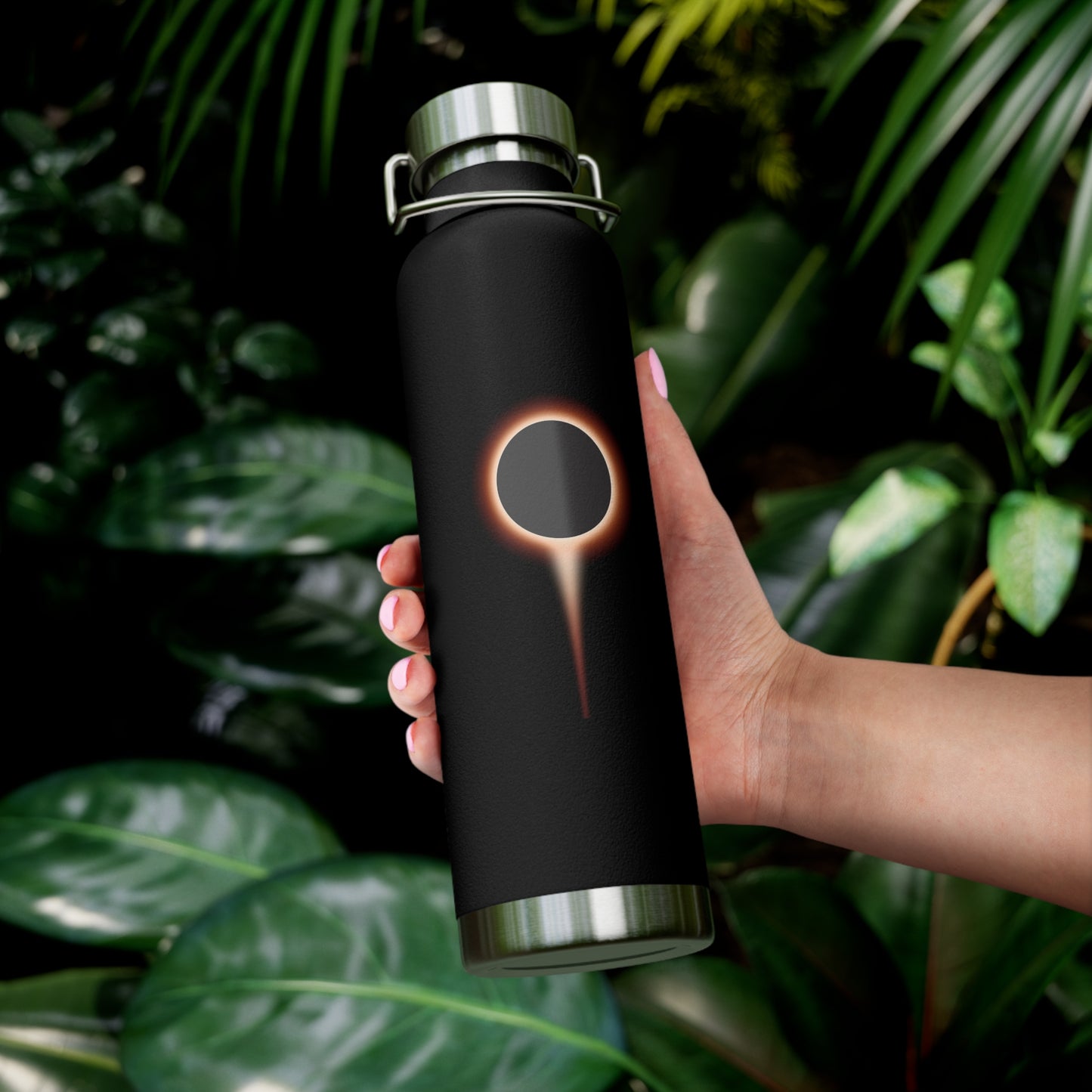 Eclipse Solar Design 22oz Copper Vacuum Bottle