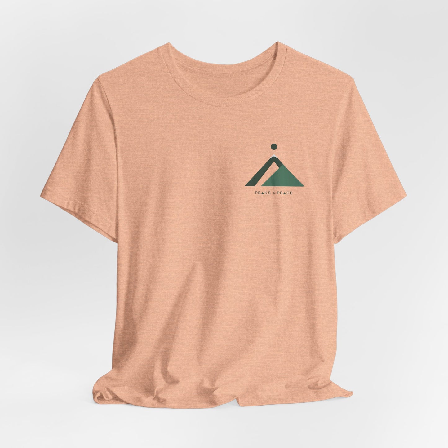 Minimalist Mountain T-Shirt - Peaks & Peace