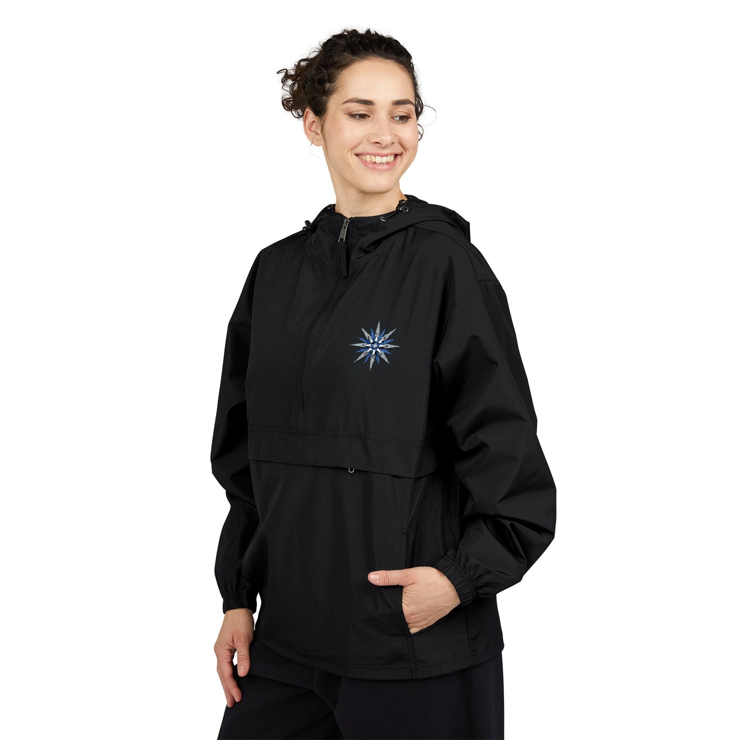 Champion Anorak Jacket - Lotus Embroidery