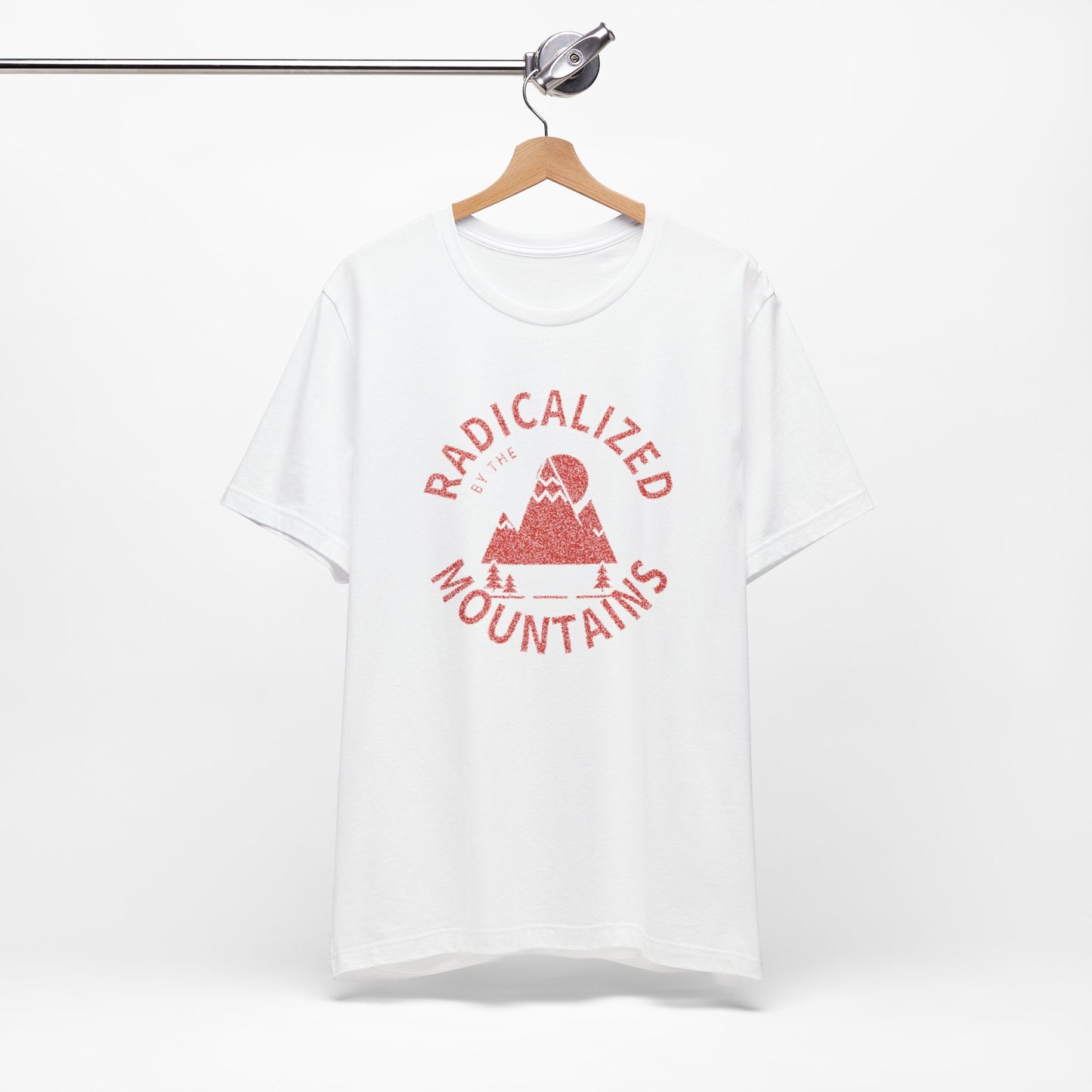 Mountains T-Shirt — Radicalized by the Mountains Graphic Tee