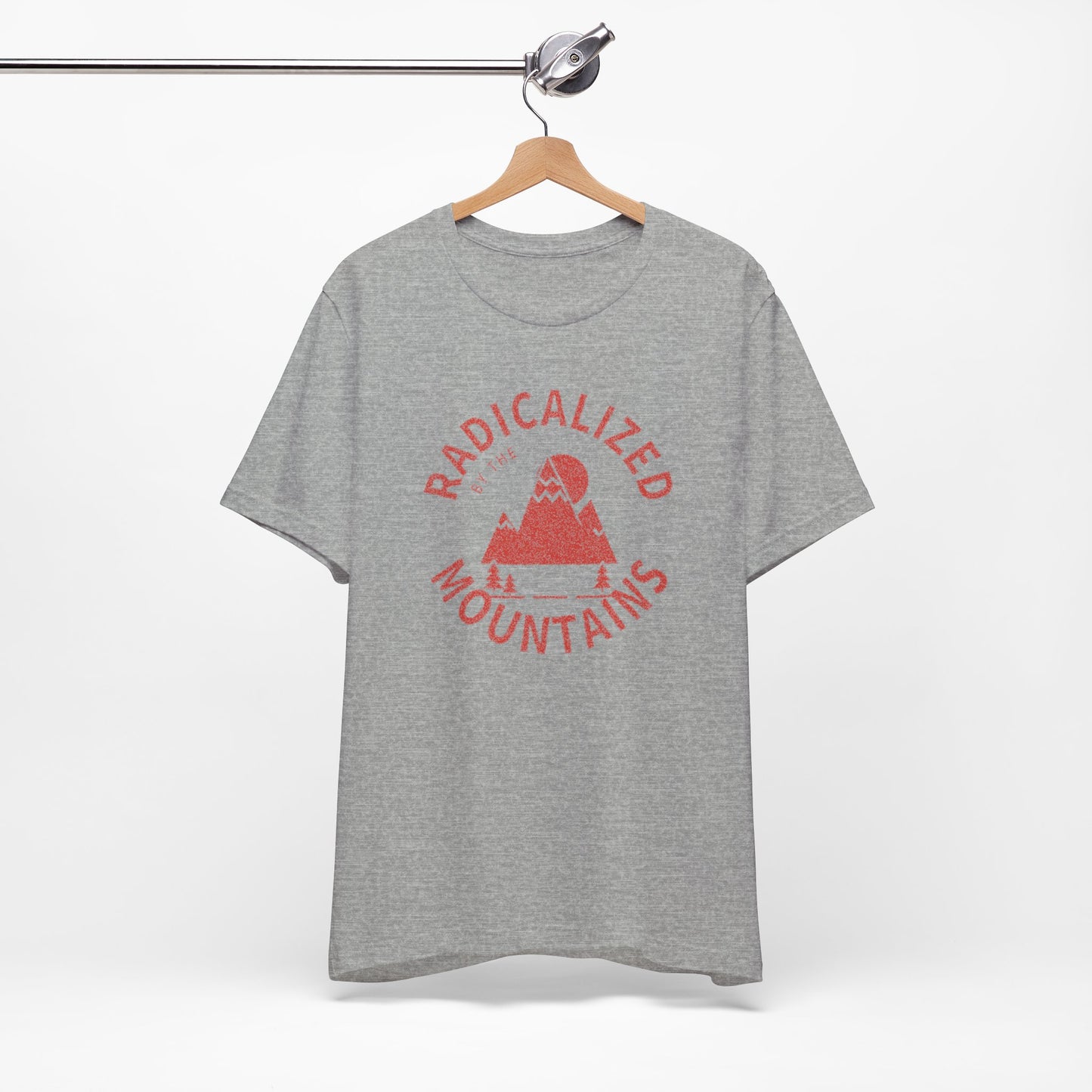 Mountains T-Shirt — Radicalized by the Mountains Graphic Tee