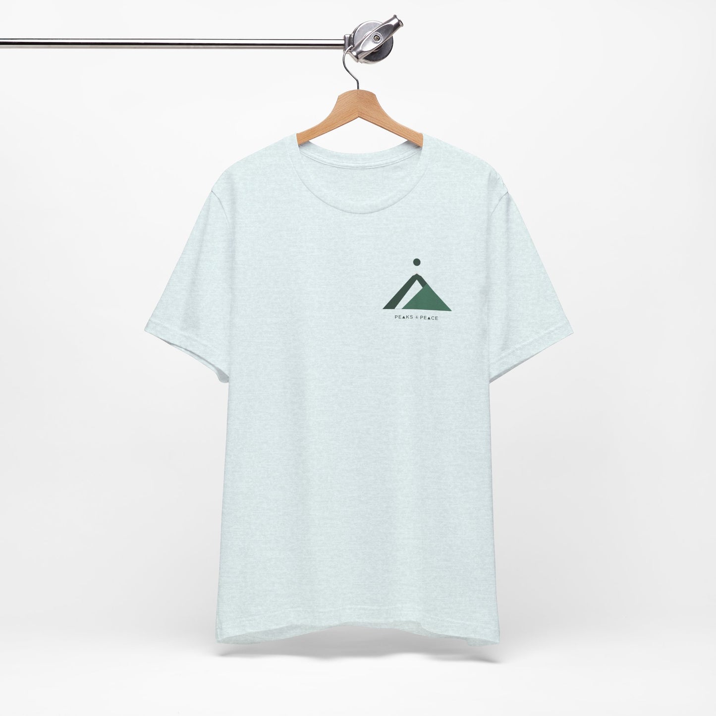 Minimalist Mountain T-Shirt - Peaks & Peace