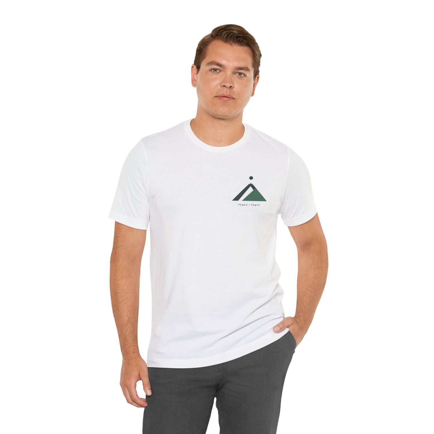 Minimalist Mountain T-Shirt - Peaks & Peace