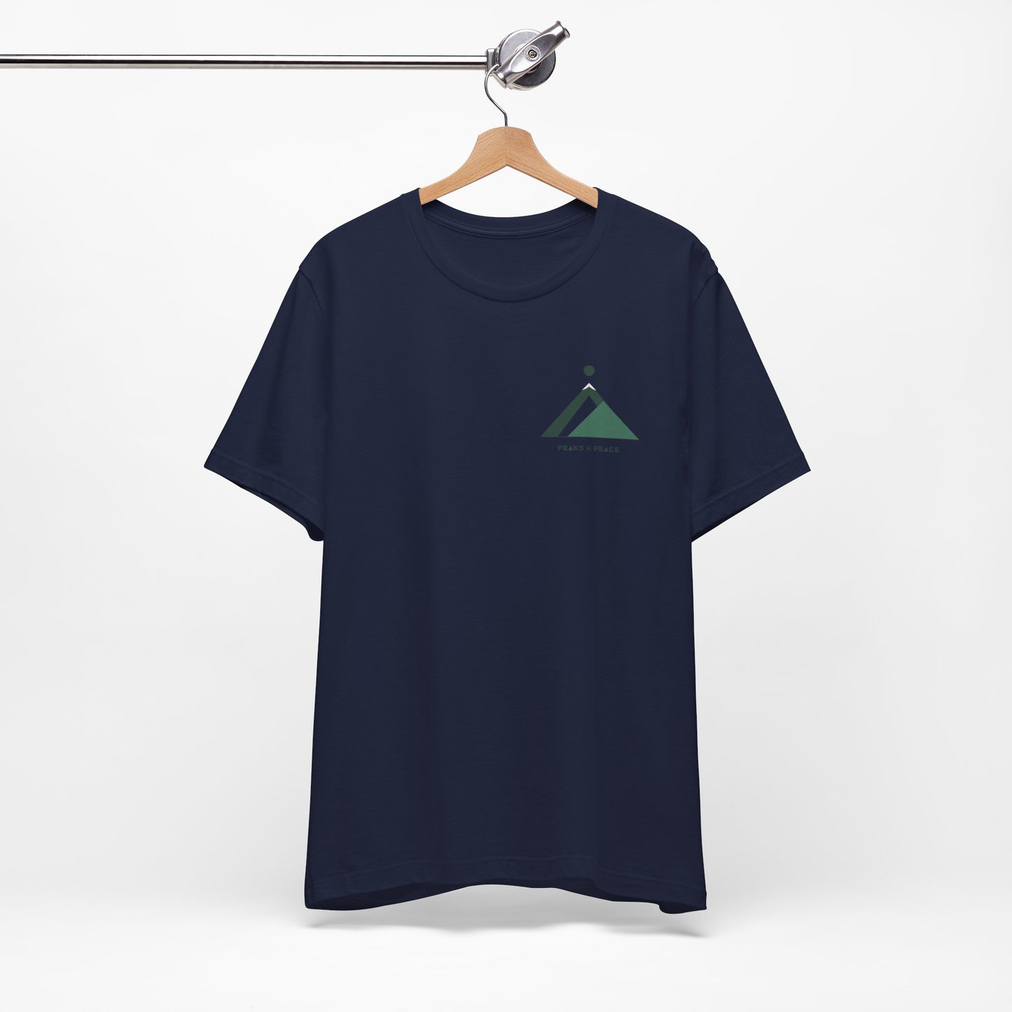 Minimalist Mountain T-Shirt - Peaks & Peace