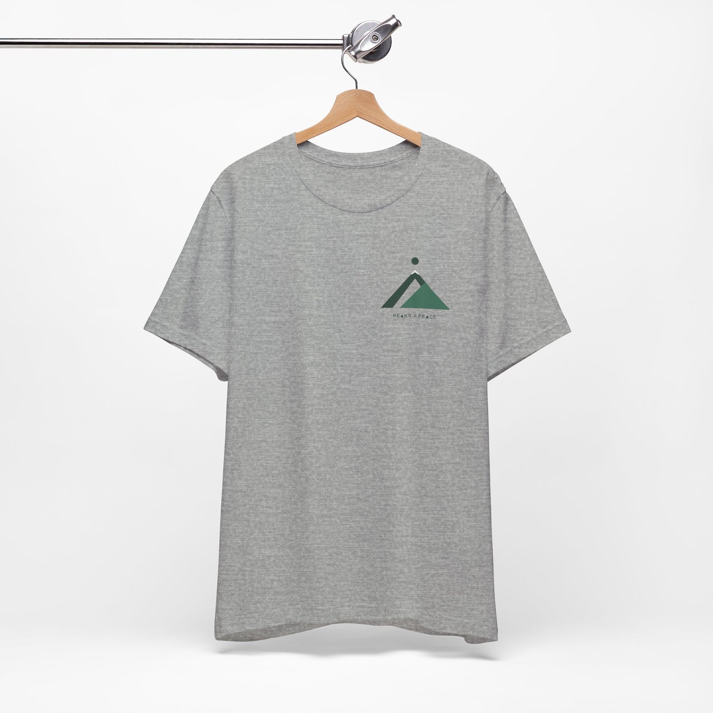 Minimalist Mountain T-Shirt - Peaks & Peace